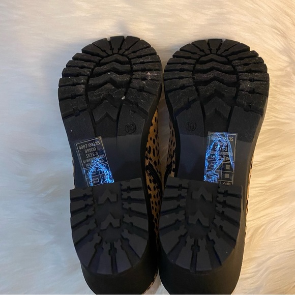 NWT Pierre Dumas Leopard Print Booties Size 10 - Picture 9 of 14